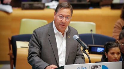 Luis Arce ONU