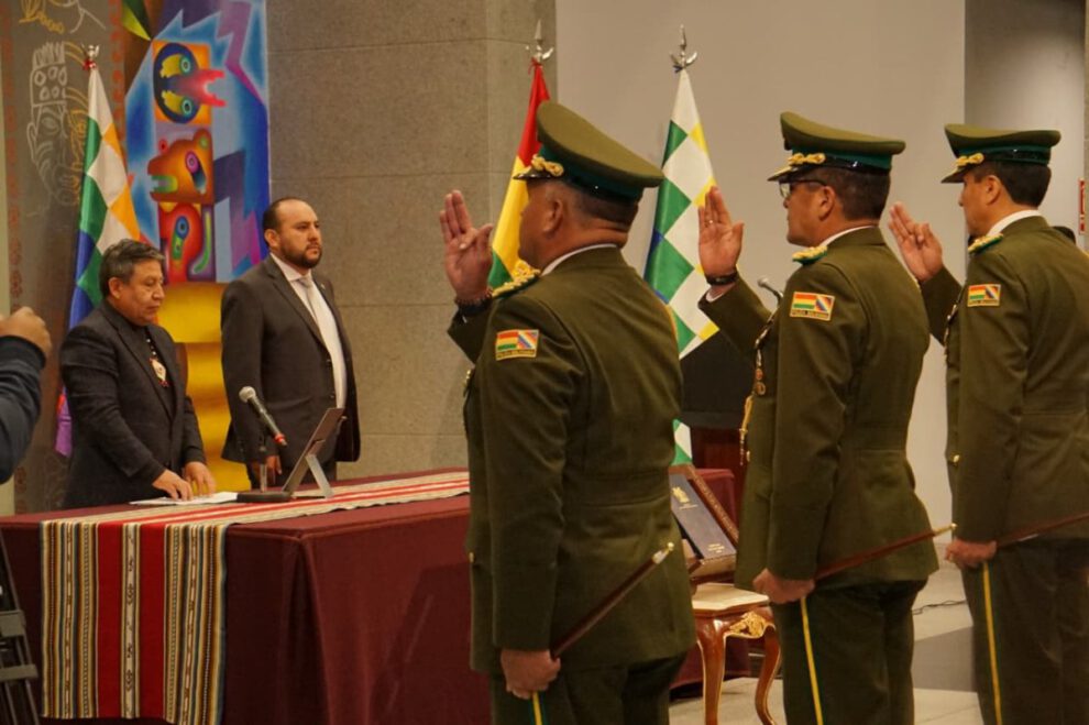 Ascenso de generales en la Policía Nacional