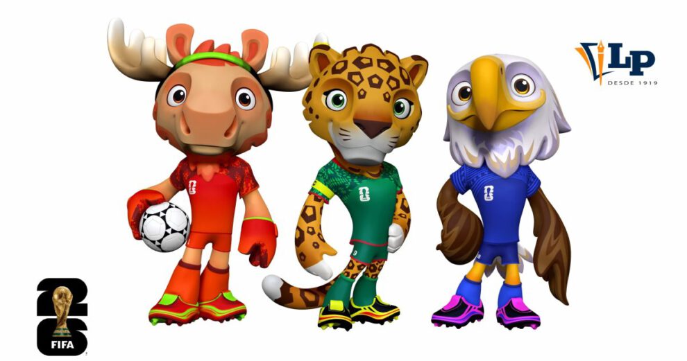 Mascotas del Mundial 2026: Maple, Zayu y Clutch