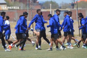 GV San José se prepara para el partido frente a Bolívar