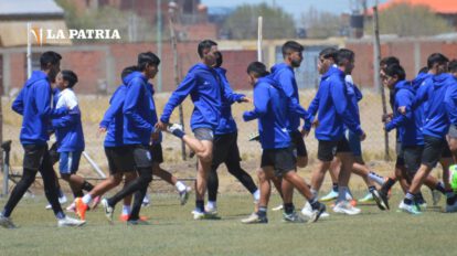 GV San José se prepara para el partido frente a Bolívar