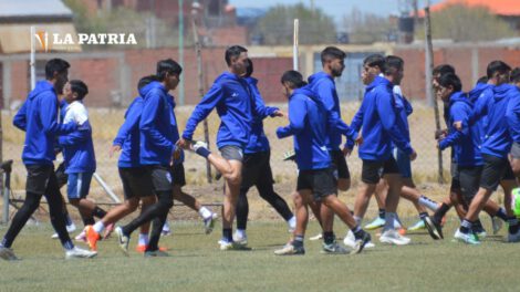 GV San José se prepara para el partido frente a Bolívar