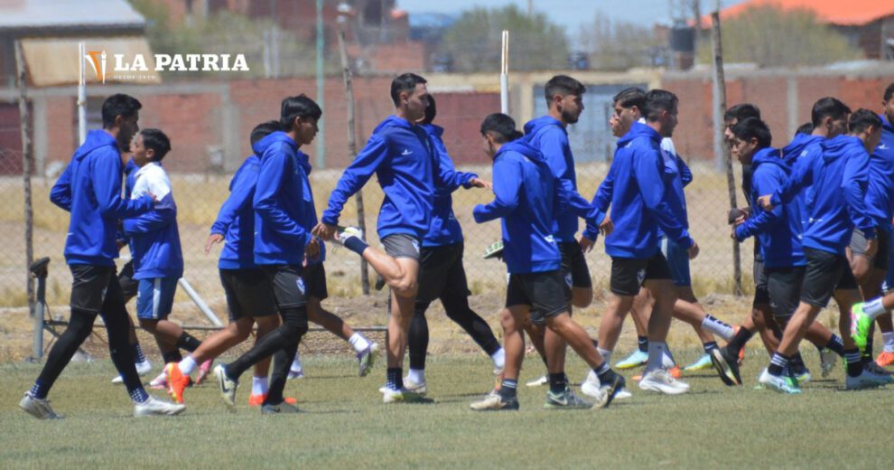 GV San José se prepara para el partido frente a Bolívar
