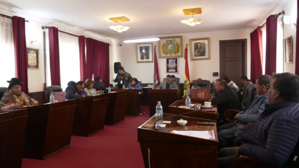 Incremento salarial aprobado por el Concejo Municipal de Oruro