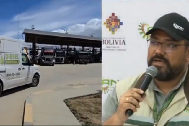 calidad de combustible en conferencia de prensa