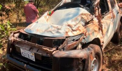 Accidente de tránsito del alcalde de Guayaramerín