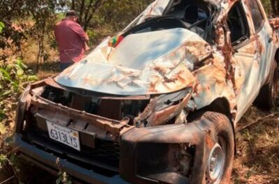 Accidente de tránsito del alcalde de Guayaramerín