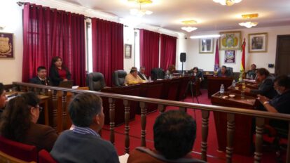 Rendición de cuentas del Concejo Municipal de Oruro