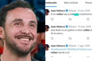 Juan Pablo Velasco en el centro de la polémica por tuits racistas