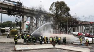 Explosión de camión de gas en México