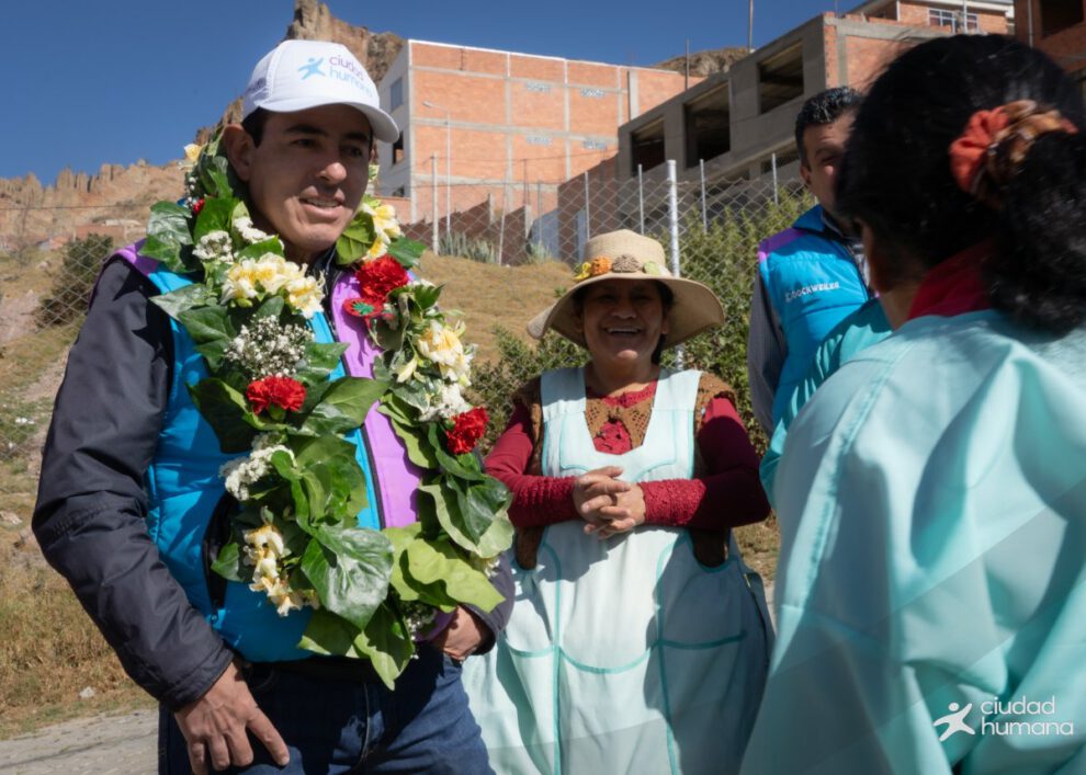 César Dockweiler presenta su proyecto político para la Alcaldía de La Paz