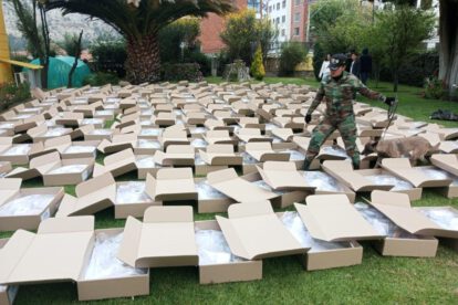 Maletas electorales en el exterior para el balotaje