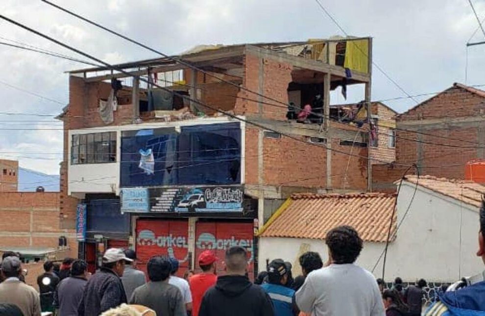 Explosión en sauna de Potosí