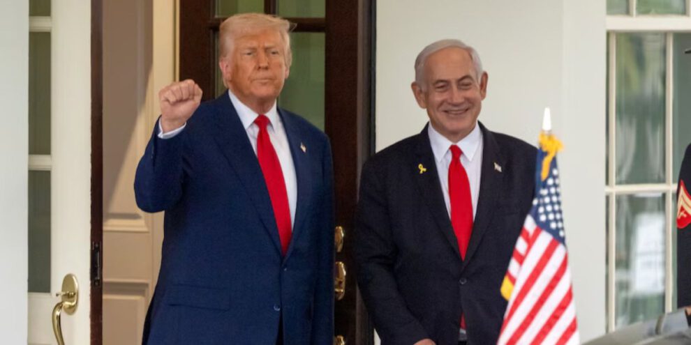 alto el fuego en Gaza entre Donald Trump y Benjamín Netanyahu