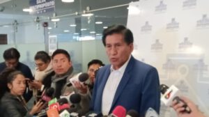 discursos estigmatizantes del senador Félix Ajpi