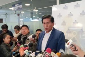 discursos estigmatizantes del senador Félix Ajpi