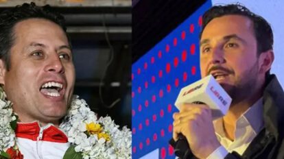 Debate vicepresidencial entre Edmand Lara y Juan Pablo Velasco