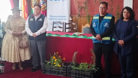 forestación de áreas protegidas en Oruro