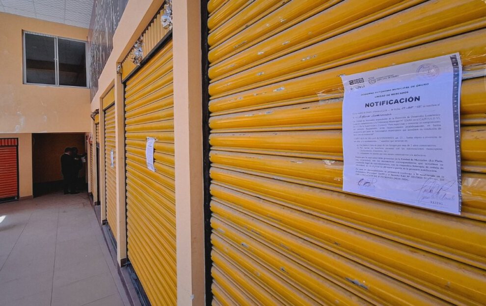 Más de la mitad del mercado Walter Khon se encuentra en abandono