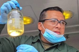 Análisis de la calidad de la gasolina en el laboratorio móvil de la ANH