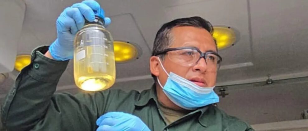 Análisis de la calidad de la gasolina en el laboratorio móvil de la ANH