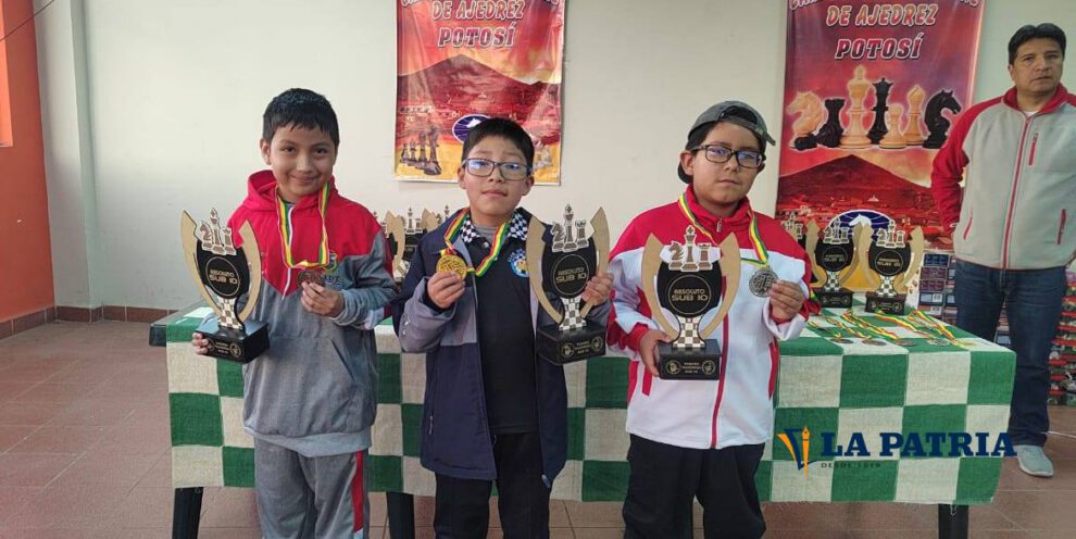 José Ruiz ajedrez Sub-10 en el torneo nacional clasificatorio