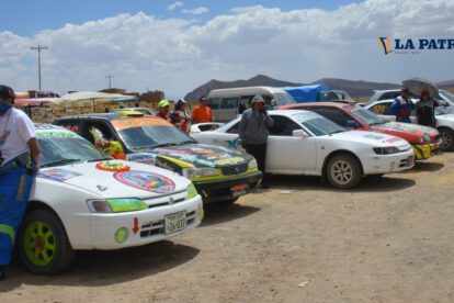 Competencia automovilística en honor al Señor de Lagunas