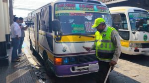Accidente en el centro cruceño