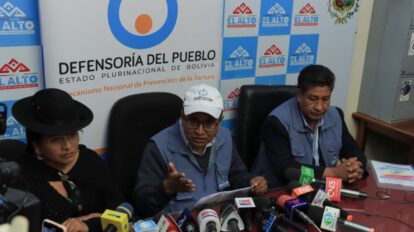 Defensoría moviliza observadores para la segunda vuelta electoral en El Alto