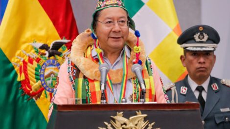 Luis Arce inversiones sociales en obras necesarias para el desarrollo