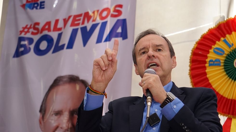 Jorge Tuto Quiroga defiende su viaje a EE.UU.