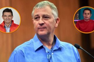 Marinkovic acusa a Lara de evitar el debate vicepresidencial