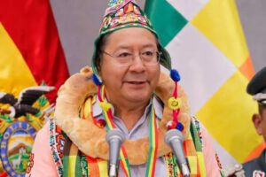 El Presidente Luis Arce promueve la movilización social para defender obras públicas