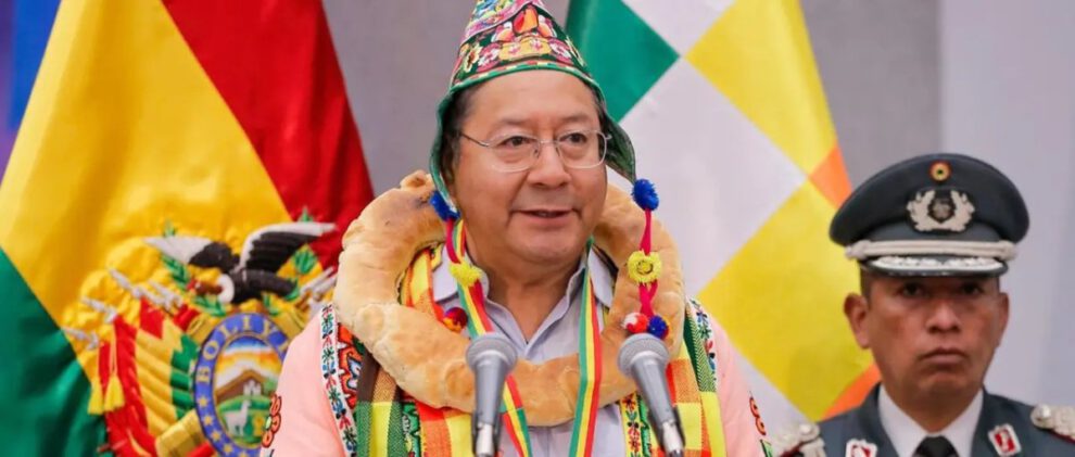 El Presidente Luis Arce promueve la movilización social para defender obras públicas