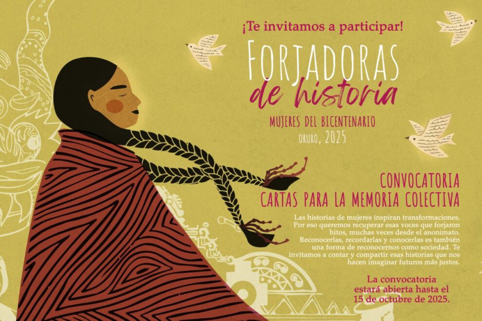 Convocatoria en Oruro invita a escribir la historia de mujeres