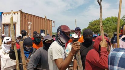 Avasallamiento en Santa Cruz, encapuchados irrumpen propiedad