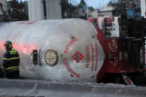 Transporte de gas en México tras explosión