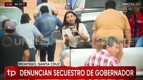 Avasalladores de tierras atacan a equipos de prensa en Montero