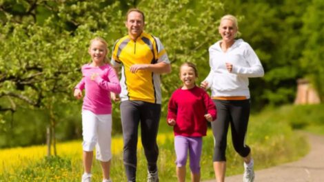 Ejercicio físico heredado de padres a hijos