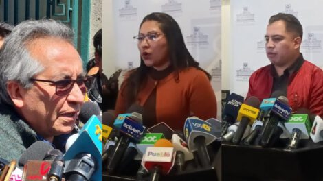 Debate vicepresidencial entre Juan Pablo Velasco y Edmand Lara