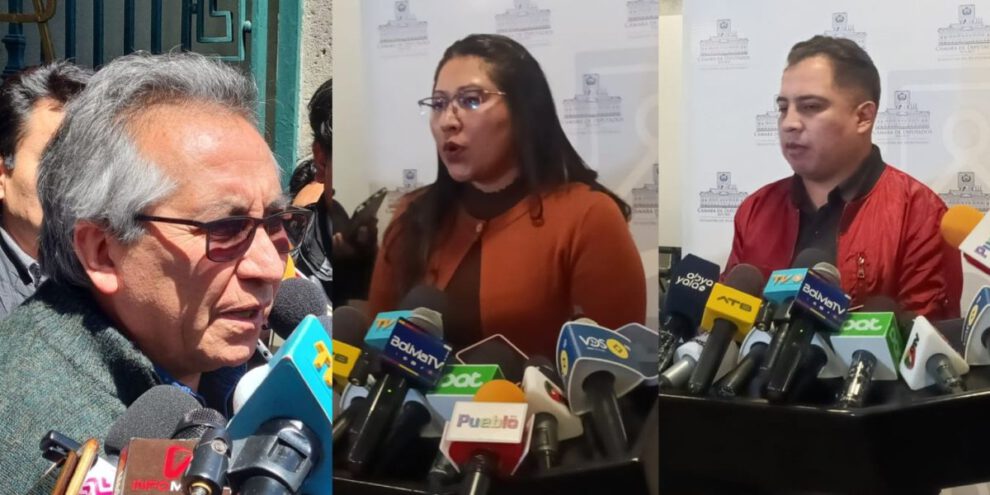 Debate vicepresidencial entre Juan Pablo Velasco y Edmand Lara