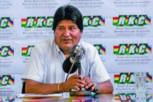 Evo Morales en la situación jurídica actual