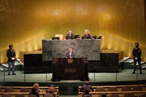 Luis Arce compromiso climático en la 80ª Asamblea General de las Naciones Unidas