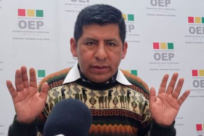 debate vicepresidencial con Tahuichi Tahuichi Quispe