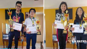 Grand Prix Nacional de ajedrez con Daniel Titichoca e Isabela Kilibarda como ganadores