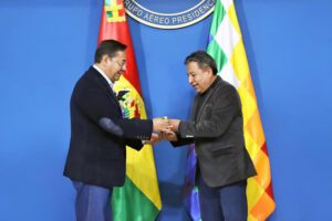 Viaje de Luis Arce a Brasil