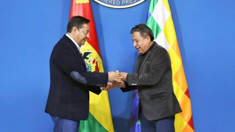 Viaje de Luis Arce a Brasil