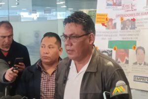 Juan Carlos Huarachi acusado de organización criminal