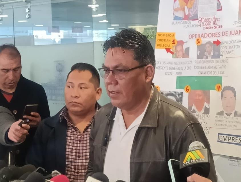 Juan Carlos Huarachi acusado de organización criminal