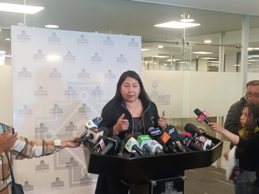 Prórroga de mandatos en Bolivia según diputada Rosario García